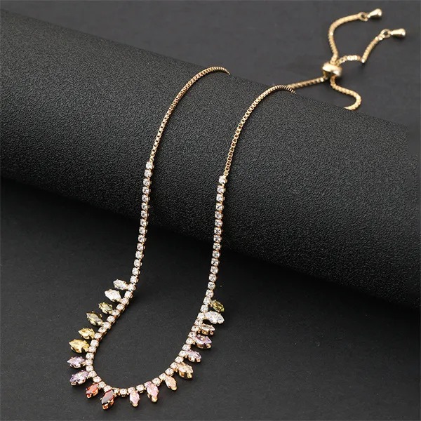 Our Exquisite Colorful Zircon Necklace: shines like the brightest stars in the night sky - image 05