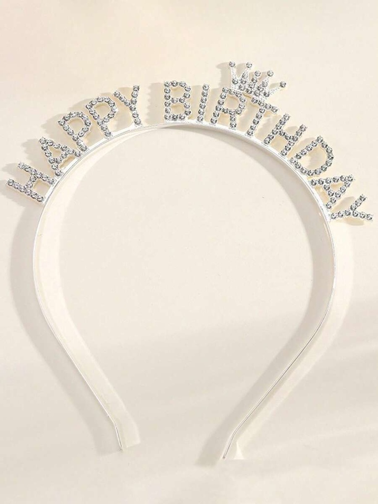 1pc Bridal Wedding Bridesmaid Crystal Letter Hairband, Suitable For Bride Gift, Bachelorette Party, Wedding - image 13