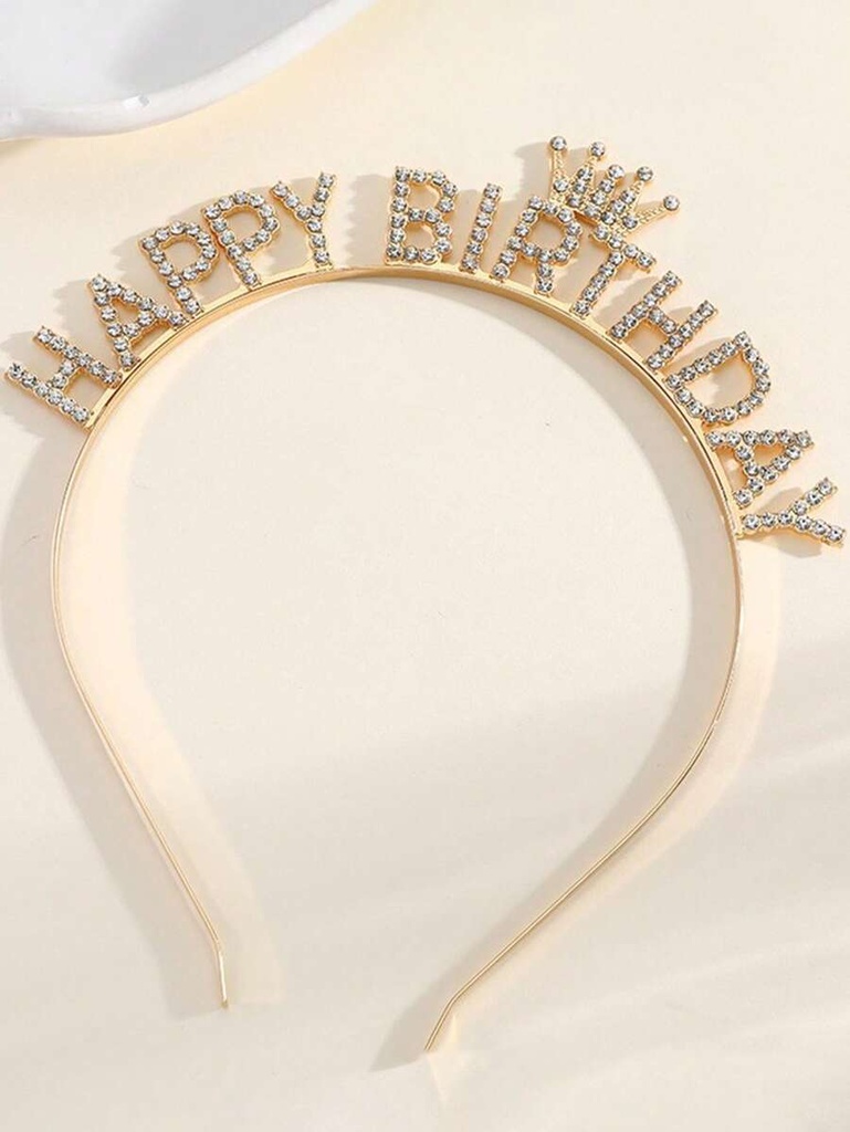 1pc Bridal Wedding Bridesmaid Crystal Letter Hairband, Suitable For Bride Gift, Bachelorette Party, Wedding - image 16