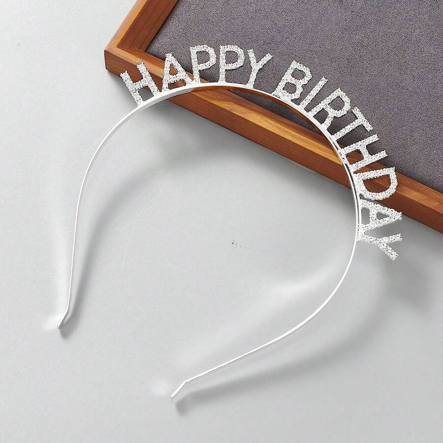 1pc Bridal Wedding Bridesmaid Crystal Letter Hairband, Suitable For Bride Gift, Bachelorette Party, Wedding - image 17