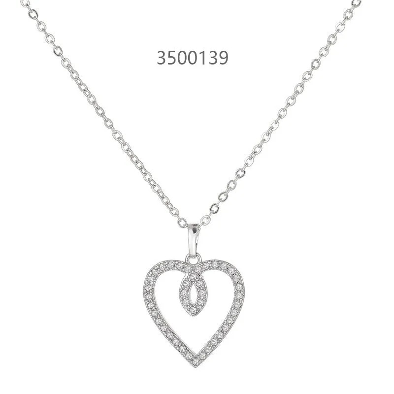 Exquisite Heart shape Zircon Pendant Necklace: An Epitome of Elegance - image 04